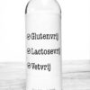 wijnetiket glutenvrij