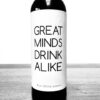 wijnetiket great minds