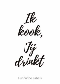 wijn quote jij drinkt