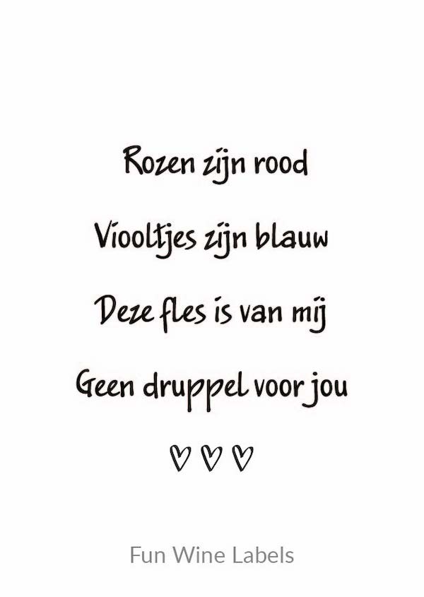 wijn quote rozen rood
