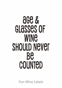 Wijn quote Age Glasses