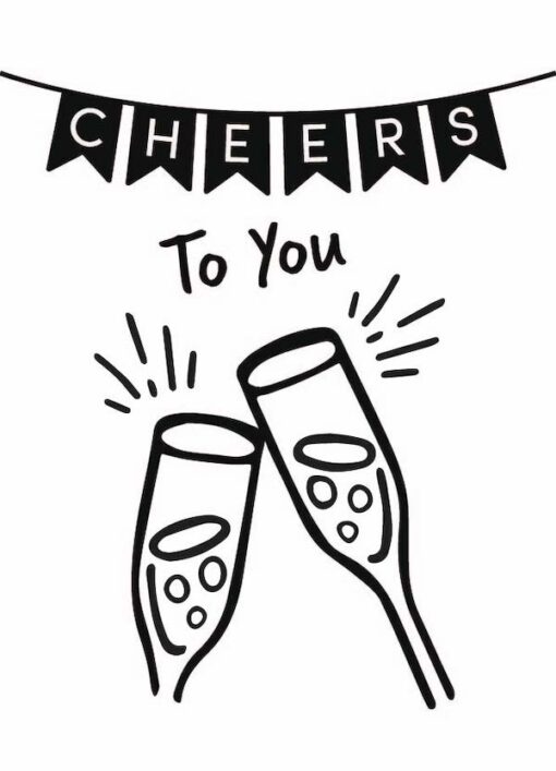 kaart cheers to you