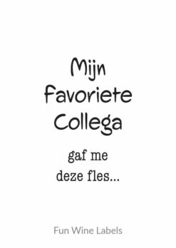 design favoriete collega