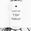 Wijnetiket 'I Do' maakt van elke fles wijn een origineel cadeau en je plakt het gemakkelijk over een bestaand wijnetiket heen. Leuk cadeau om te geven aan iemand die je op een speciale manier wilt vragen op je bruiloft